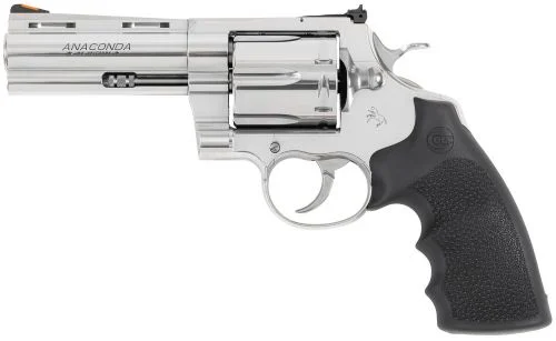 Colt Anaconda 4.25-Inch .44 Remington Mag Semi-Bright Revolver