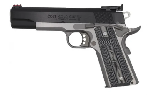 Colt Gold Cup Lite Competition .38 Super Stainless/Silver Pistol