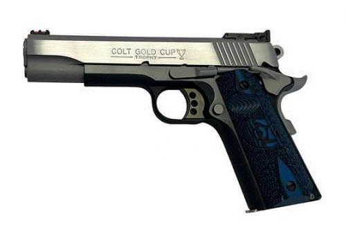 Colt Gold Cup Lite Two-Tone Series 70 5-Inch .45 ACP Stainless/Silver Pistol