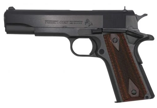 Colt Government Classic Series 70 .38 Super Royal Blue Pistol