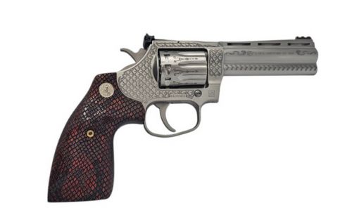 Colt King Cobra Engraved .22 LR Stainless Revolver
