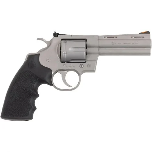 Colt Python 4.25 Inch .357 Mag Bead Blasted Stainless Steel Revolver
