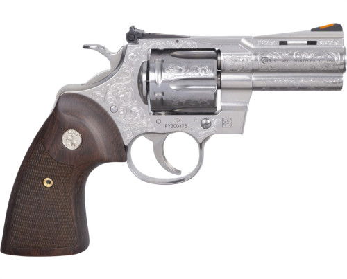 Colt Python Limited Edition Engraved .357 Mag Stainless Steel Revolver