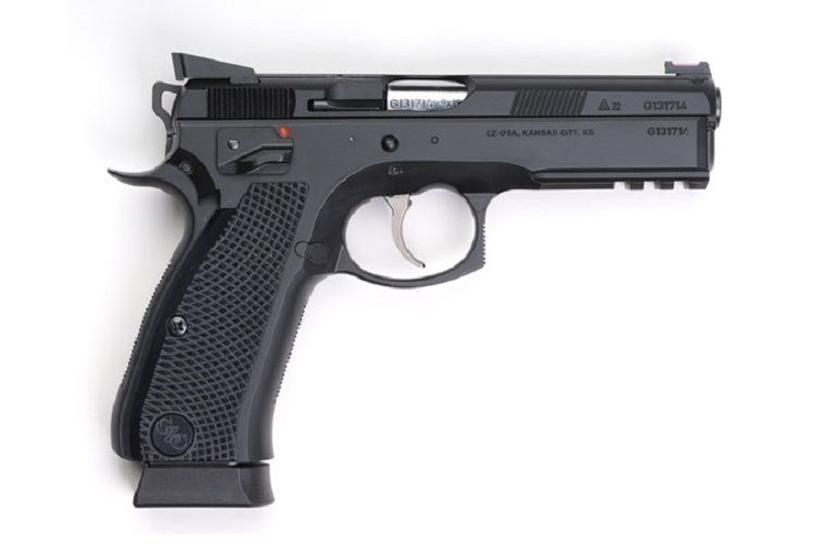 CZ SP-01 Shadow Custom 9mm Black Polycoat Pistol