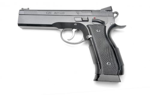 CZ-USA A01-LD Competition 9mm Black Polycoat and Nitride Pistol