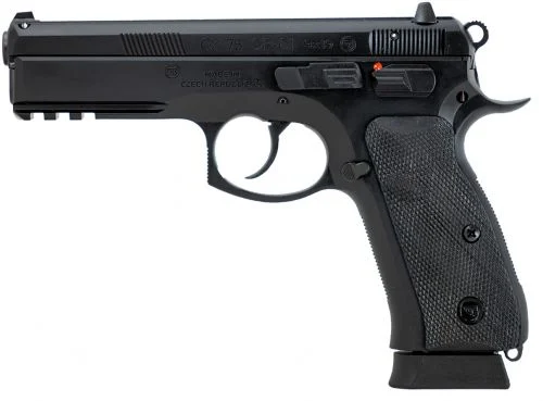CZ-USA SP-01 Full-Size Steel Frame 9mm Black Polycoat Finish Pistol