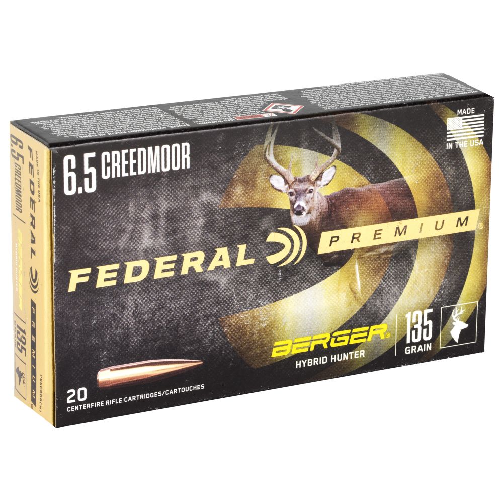 Federal Premium Berger Hybrid Hunter 6.5 Creedmoor