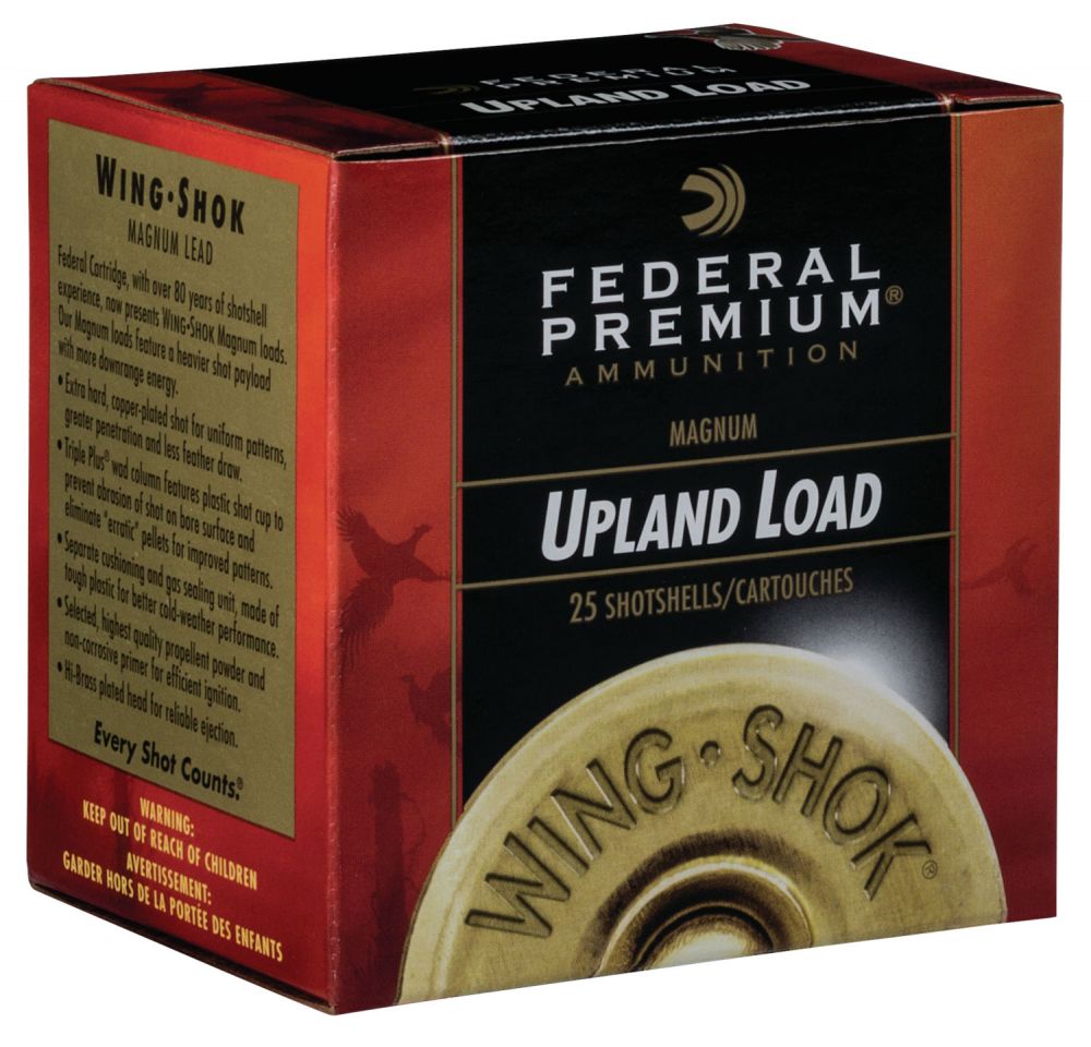 Federal Premium Upland Wing-Shok High Velocity 12 Gauge