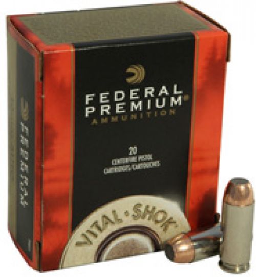 Federal Premium Vital-Shok Trophy Bonded Jacketed Soft Point 10mm