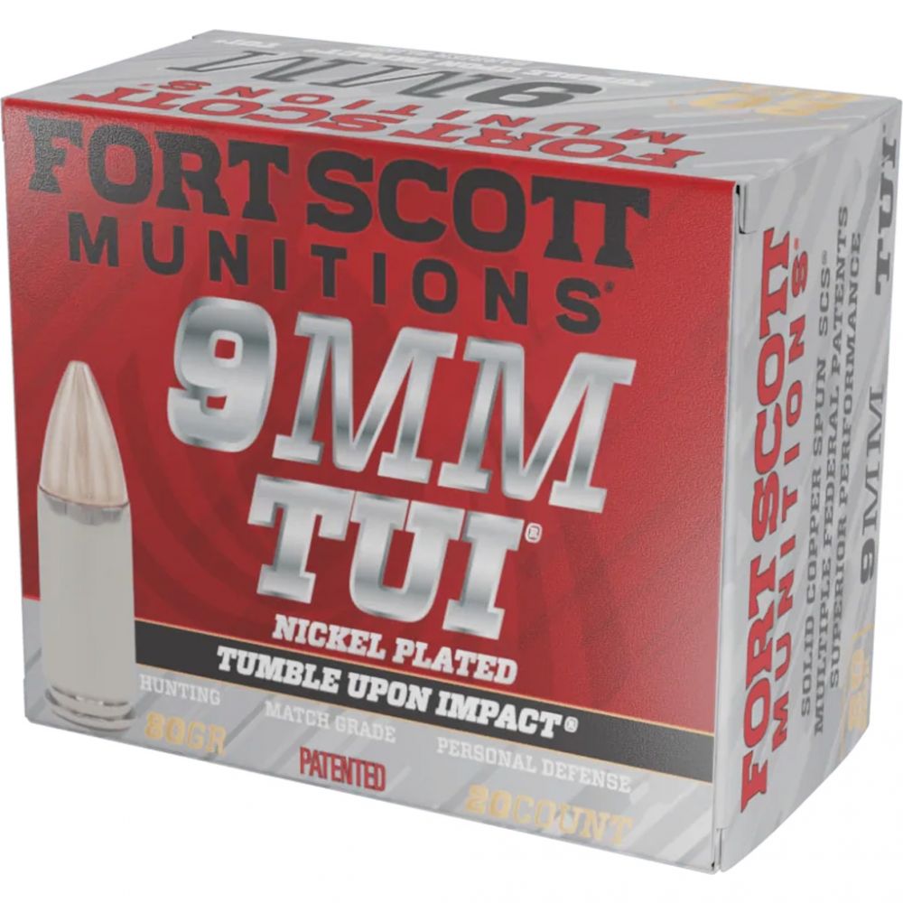Fort Scott Munitions Tumble Upon Impact 9mm