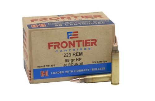 Hornady Frontier 55 Grain HP Match .223 Remington