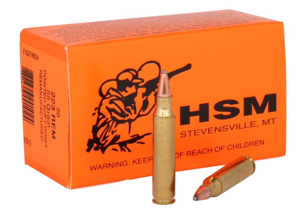 HSM Varmint Soft Point .223 Remington