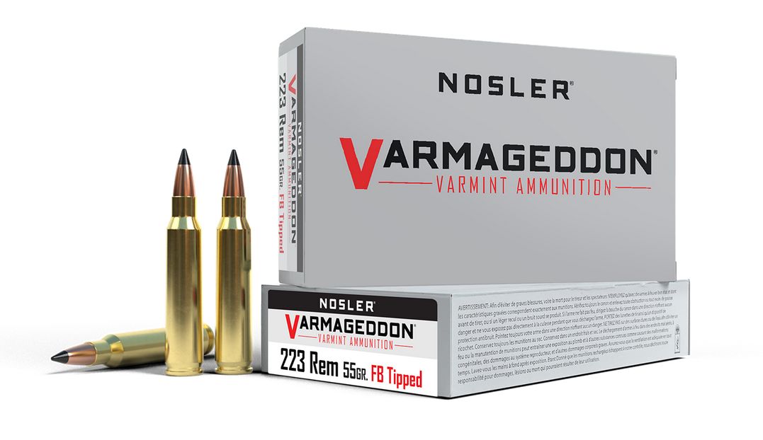 Nosler Varmageddon Flat Base Tipped .223 Remington