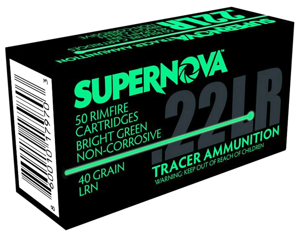 Piney Mountain Ammunition Green Tracer 50 Rounds .22 LR