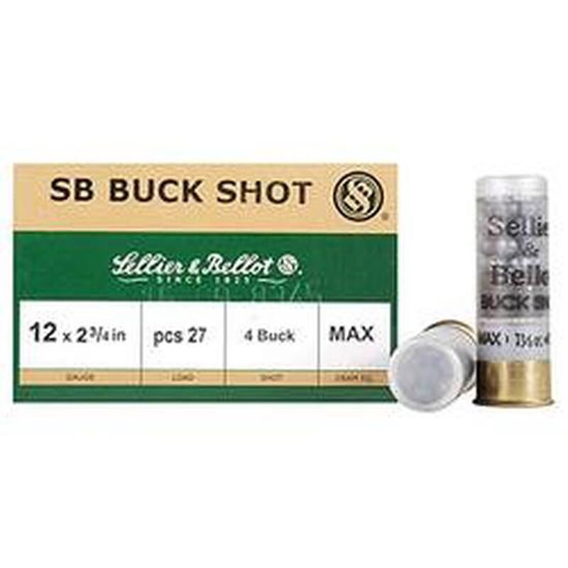 Sellier & Bellot Buckshot 12 Gauge