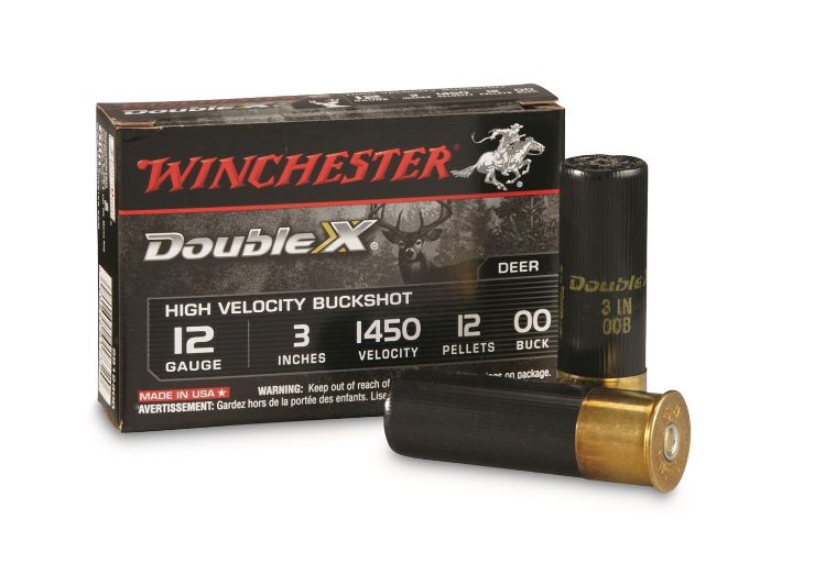 Winchester Double X High Velocity 12 Gauge 00 Buckshot 3in 5 Round Box